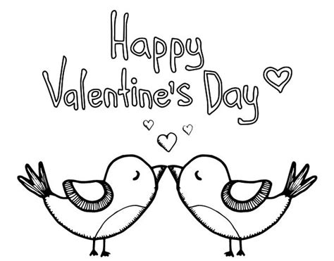 Dibujo De El Día De San Valentín Para Colorear Imágenes Del Día De