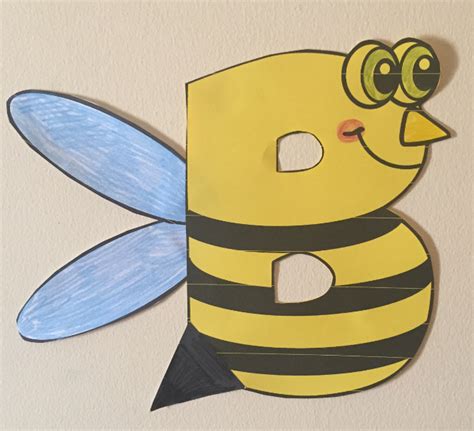 Letter B Art Activity Templates B Is For Bee Art Bee Art Art
