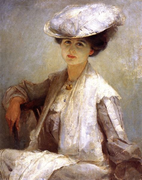 Grey Lady Painting Tom Roberts Oil Paintings