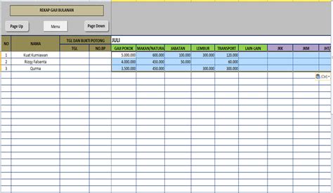 Pembetulan Dan Kompensasi PPh Pasal Dengan Aplikasi Excel Gaji Dan PPh PTKP Kuat S Blog