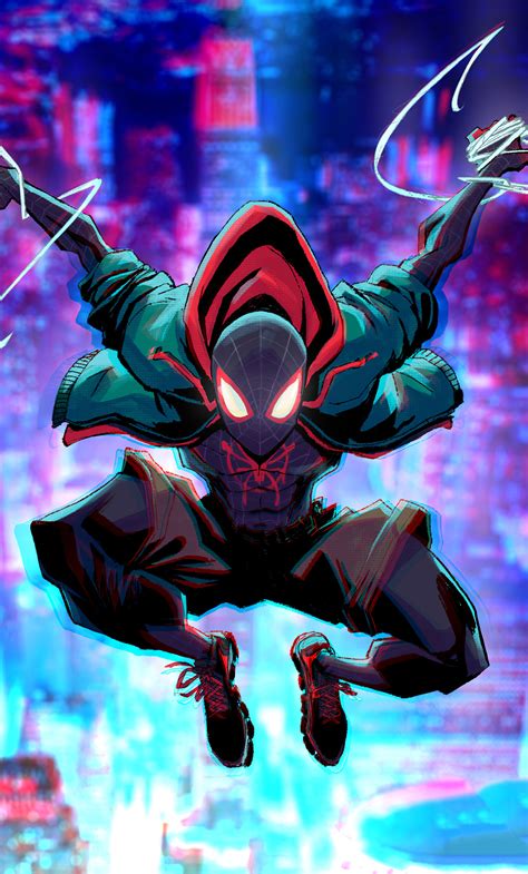 1280x2120 Spider Man Miles Morales Artwork 4k Iphone 6 Hd 4k