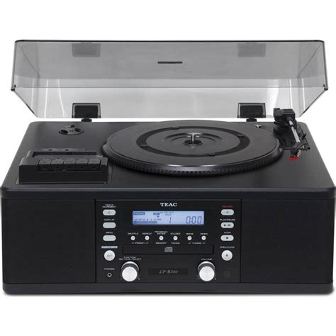 Teac Lpr500 Turntable With Cd Burner And Cassette Tape Player Dj