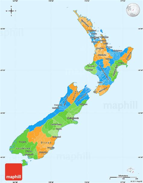 Political Map Of New Zealand Us States Map Sexiezpicz Web Porn