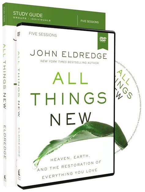 John Eldredge Books All Things New Moving Mountains Milo Municipal