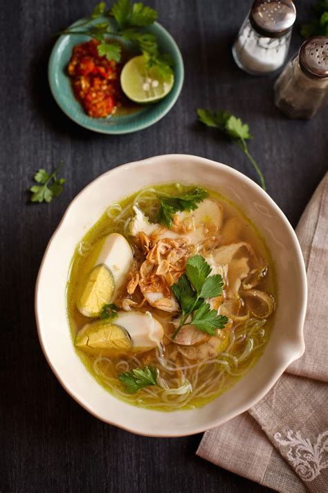 Soto Ayam Indonesian Chicken Soup Soto Ayam Recipe Asian Recipes Malaysian Food