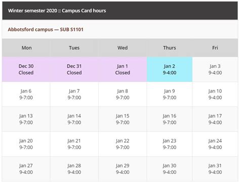 Get Your Campus Card › Ufv Events