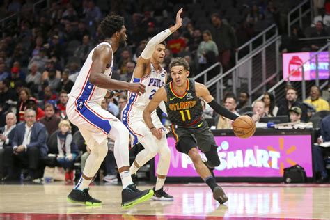 1 seed, while atlanta will play the part of the young upstart in search sixers vs. Hawks' Trae Young Appears on Injury Report vs. Sixers ...
