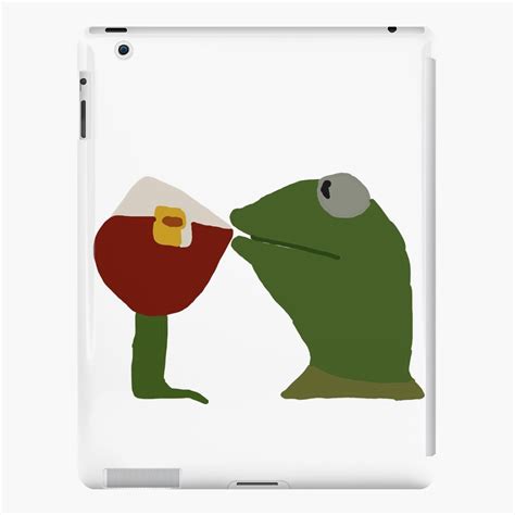 Kermit The Frog Meme Ipad Case And Skin By Alanasgoodies Redbubble