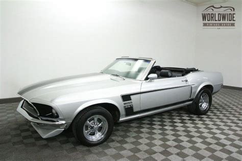 1969 Silver Recreation Boss 302 Convertible Fully Restored For Sale