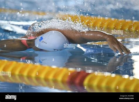 Pernille Blume Den Competes On Womens 100 M Freestyle During The