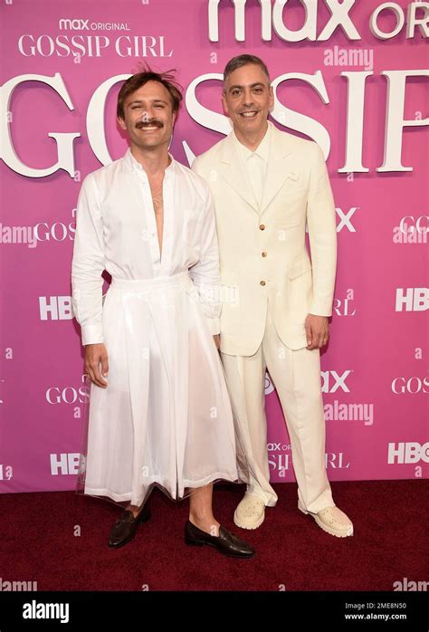 Executive Producer And Showrunner Josh Safran Right And Husband Ted Alexandre Attend The