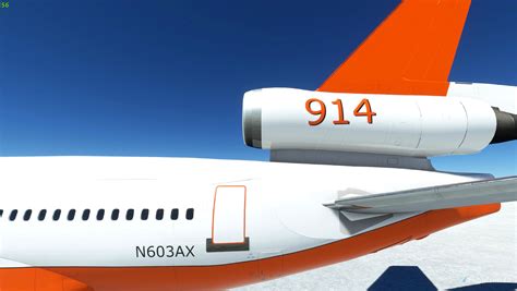 Sky Simulations Md 11 10 Tanker Air Carrier Tanker 914 Old Livery For