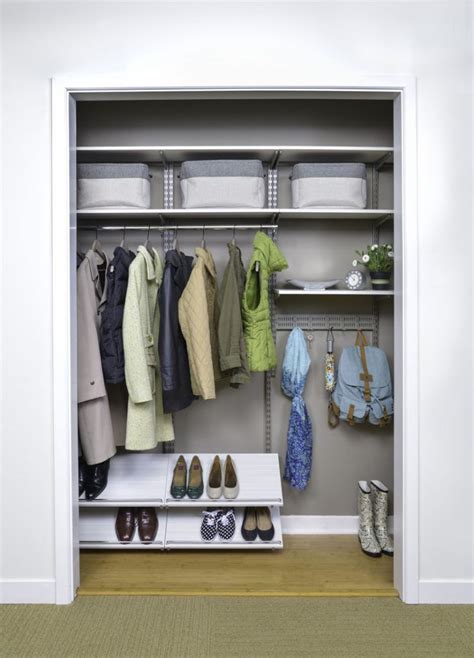 Organizing Entryway Closets Living Storage Organized Living Hall Closet