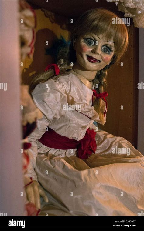 Doll Annabelle 2014 Stock Photo Alamy