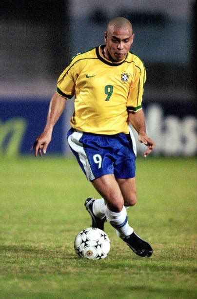 Brazil National Team Match Worn Shirt Copa America 1999 Ronaldo