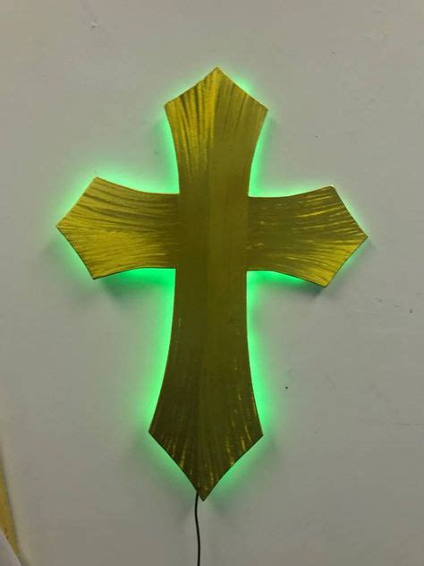 Pin On Custom Church Crosses With Led Lighting