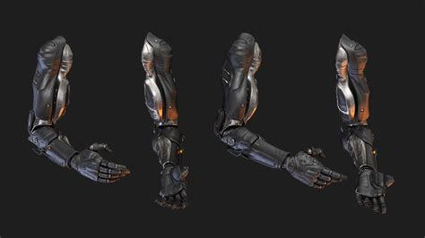 Artstation Sci Fi Cyber Arm Images Set Volume I Resources