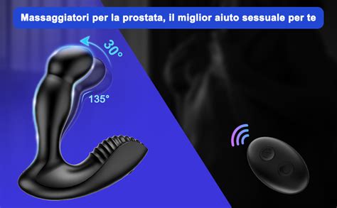 Vibratore Anale Per Massaggiatore Prostatico Glisdon Con 5 Movimenti Oscillanti And10 Modalità Di