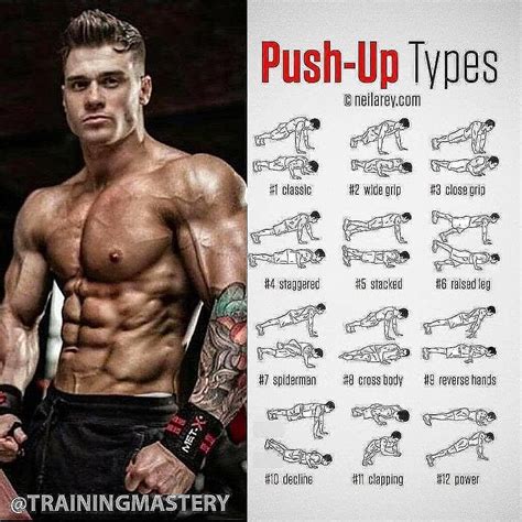Dumbbell incline bench press 4. Push-up tips | Push up workout, Gym workout tips, Abs workout