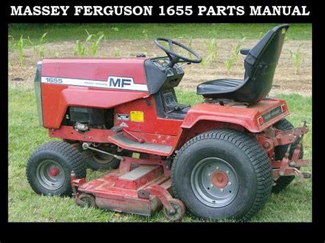 Massey Ferguson Mf 1655 Parts Manual For Mf1655 Tractor Etsy