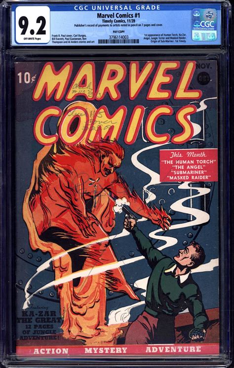 The Comic Book Price Guide For Great Britain Marvel Comics