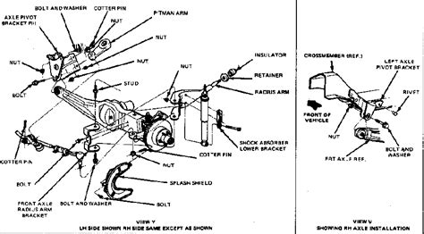 2004 Ford F150 Front Suspension Diagram