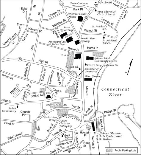 Downtown Brattleboro Map Brattleboro Area Chamber Of Commerce