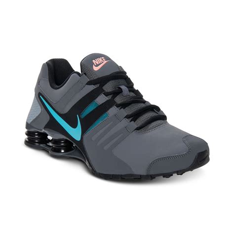 Nike Mens Shox Current Running Sneakers From Finish Line In Gray For