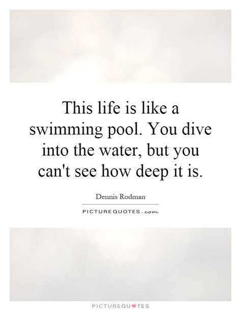 Quotes About Swimming Pools Motivational Qoutes