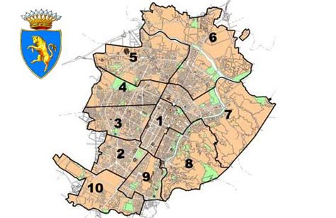 Cartina Quartieri Torino