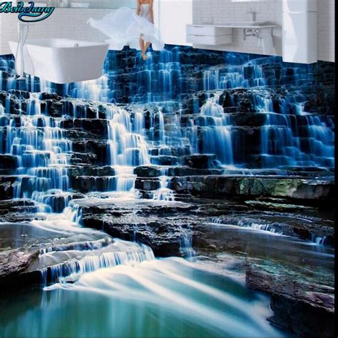 Beibehang Large Scale Custom High Definition Landscape Waterfall Water