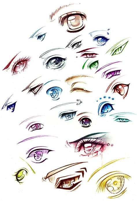 On Deviantart Eyes Artwork Anime