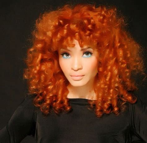 Orange Hair Color Curly Hair All Things Hair Pinterest