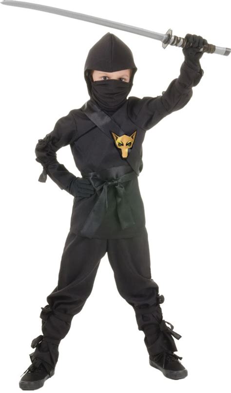 Black Boy Child Ninja Halloween Costume Small Christmas Central