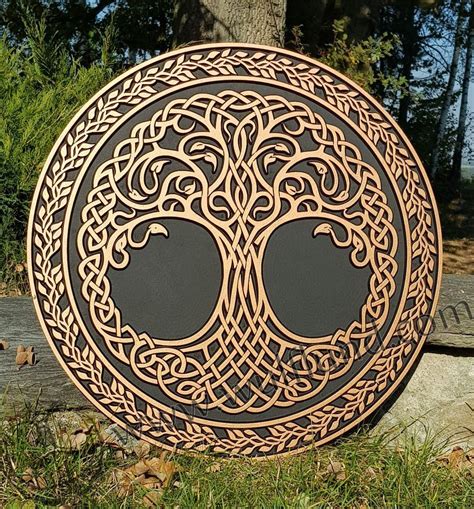 Celtic Tree Of Life Wall Decoration Celtic Tree Of Life Tree Of