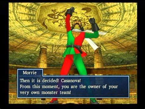 dragon quest 8 morrie s monster arena 1 intro cutscenes youtube