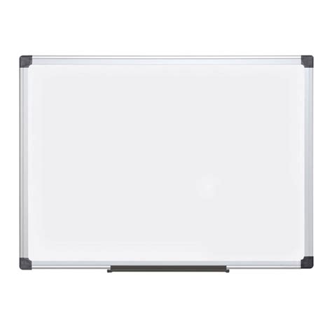 Mastervision Whiteboard Maya Magnetic Dry Erase Board With Tray And