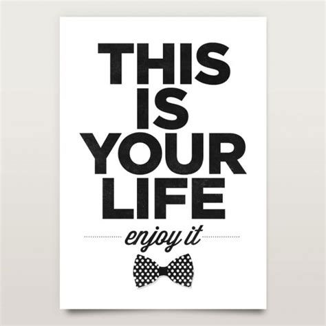 This Is Your Life Poster By Neue Graphic On The Bazaar