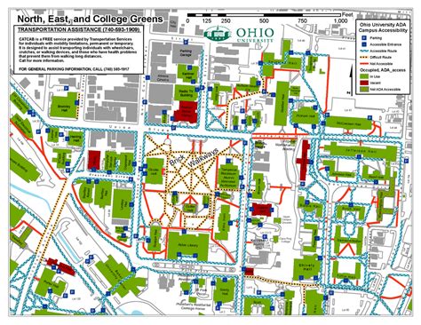 Map Of Ohio University Campus World Map