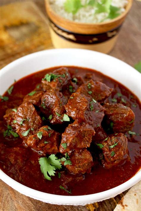 Chile Colorado Beef Stew ~ Stove Topovencrock Pot Lemon Blossoms