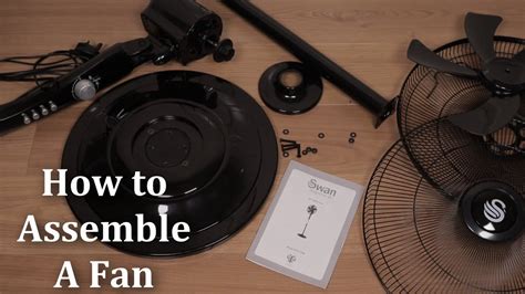 How To Assemble Swan Pedestal Fan Youtube