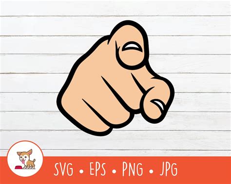 Pointing Finger Clipart Vector Pointing Finger SVG Pointing Finger