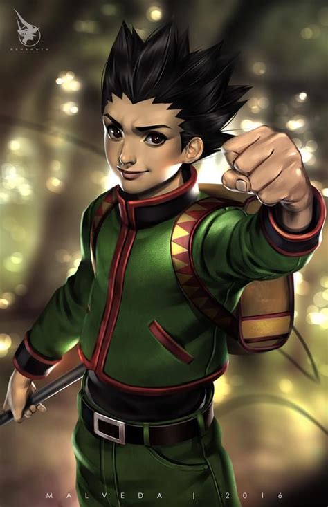 Gon By Alex Malveda Hunter X Hunter Hunter Anime Hunter