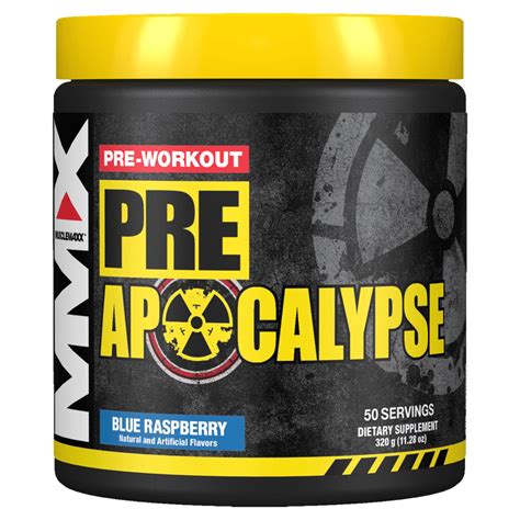 MuscleMaxx Pre-Apocalypse Pre-Workout | Energy - Supplement Superstore | Pre workout energy, How ...