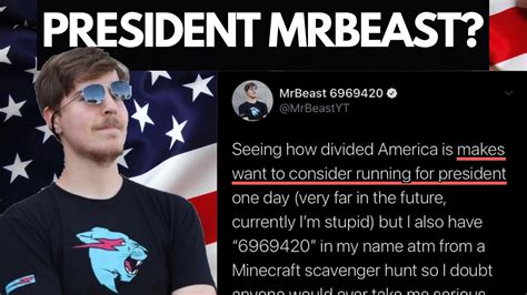 What If Mrbeast Actually Ran For President Youtube