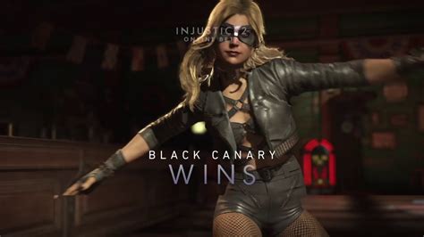 Injustice 2 Online Black Canary Online Set Youtube