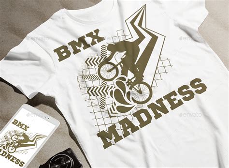 Bmx Madness Theme T Shirt Design By Shockydesign Graphicriver