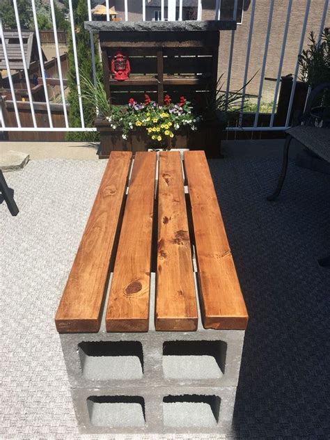 10 Simple Diy Desk Made From Upcycled Cinder Blocks Diy Patio