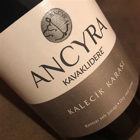 Merlot, sauvignon blanc ve chardonnay üzümlerini de şişelemiş şarap markasıdır. Kavaklıdere Ancyra Kalecik Karası 2019 - Keyifnotları