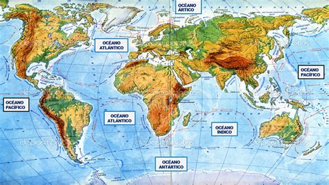 El Blog De Nito Y Sito Mapa FÍsico Del Mundo Parte 1